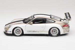 Porsche 911 997 GT3 Cup Blanc Avec Bandes 2008 Minichamps 1:18 WAP0210130C Métal Moulé — image 4 sur 8