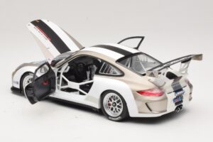 Porsche 911 997 GT3 Cup Blanc Avec Bandes 2008 Minichamps 1:18 WAP0210130C Métal Moulé — image 5 sur 8