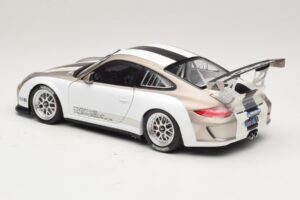 Porsche 911 997 GT3 Cup Blanc Avec Bandes 2008 Minichamps 1:18 WAP0210130C Métal Moulé — image 7 sur 8