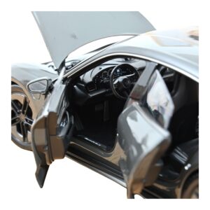 Porsche Taycan Turbo S Slate Grey Neo Norev 1:18 187654 Métal Moulé — image 4 sur 5