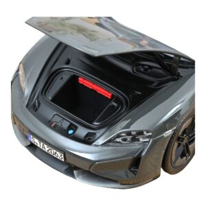 Porsche Taycan Turbo S Slate Grey Neo Norev 1:18 187654 Métal Moulé — image 5 sur 5