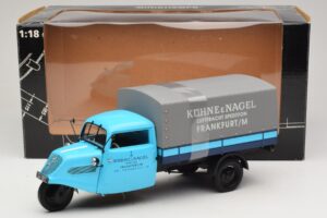 Tempo Hanseat Pick-up Kühne & Nagel Frankfurt Minichamps 1:18 180099022 Métal Moulé — image 6 sur 6