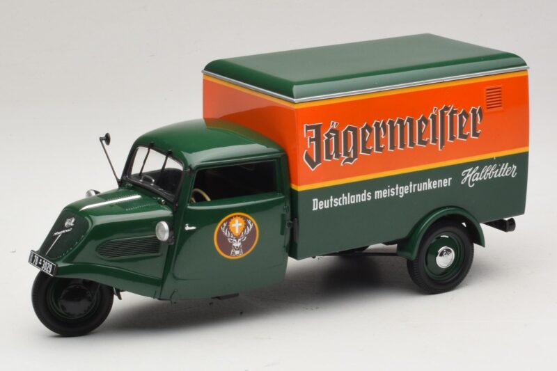 Tempo Hanseat Fourgon Jägermeister Minichamps 1:18 150099044 Métal Moulé