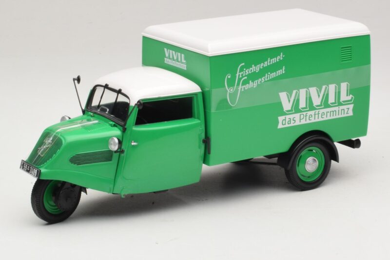 Tempo Hanseat Fourgon Vivil Vert Minichamps 1:18 150099043 Métal Moulé