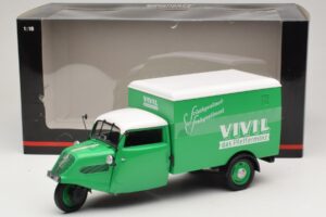 Tempo Hanseat Fourgon Vivil Vert Minichamps 1:18 150099043 Métal Moulé — image 6 sur 6