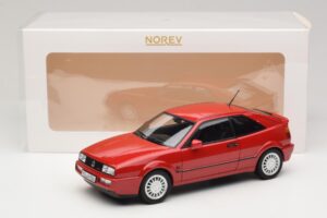 Volkswagen Corrado G60 Tornado Red Édition Limitée Norev 1:18 188661 Métal Moulé — image 8 sur 8