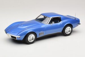 Chevrolet Corvette C3 Le Mans Blue Norev 1:18 189034 Métal Moulé