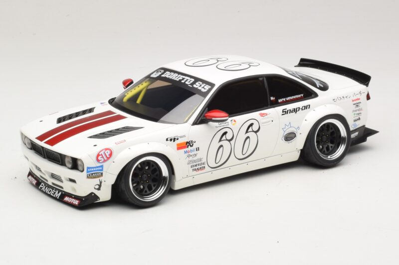 Nissan Silvia S14 Rocket Bunny Boss White Otto 1:18 Nissan Silvia S14 Rocket Bunny Boss White Otto 1:18 OT1240 Résine