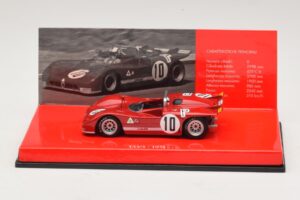 Alfa Romeo T33/3 #10 R. Stommelen / N. Galli ADAC 1000km Nurburgring 1971 Minichamps 1:43 436711210 Métal Moulé