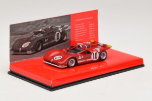 Alfa Romeo T33/3 #10 R. Stommelen / N. Galli ADAC 1000km Nurburgring 1971 Sans Boîte Extérieure Minichamps 1:43 436711210-R1  — image 2 sur 4