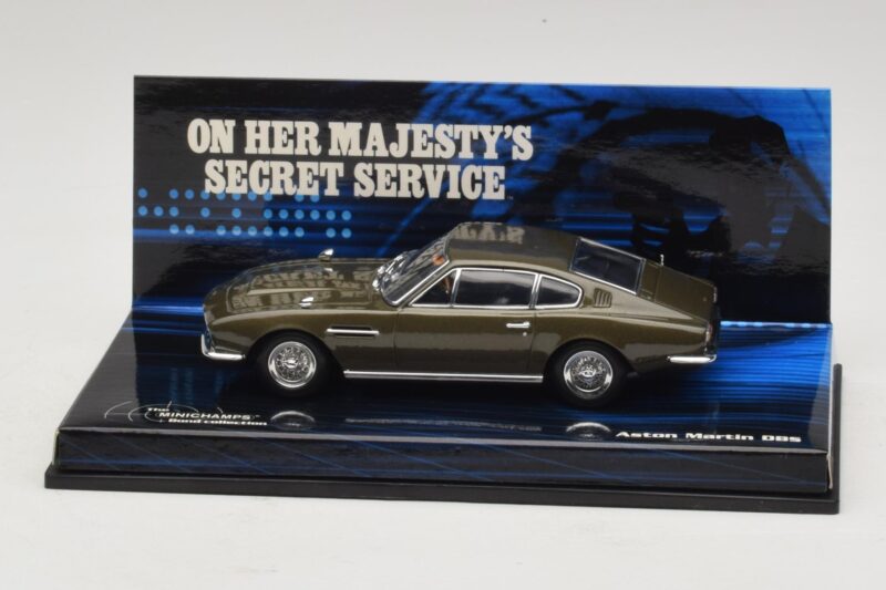 Aston Martin DBS On Her Majesty's Secret Service Minichamps 1:43 436137600 Métal Moulé