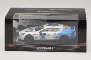 Aston Martin Rapide S #100 Bez / Schubauer 24 Hours of Nurburgring 2013 Minichamps 1:43 437131300 Métal Moulé — image 5 sur 5