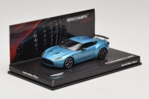 Aston Martin V12 Zagato Alba Blue Minichamps 1:43 437137222 Métal Moulé — image 2 sur 5