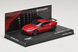 Aston Martin V12 Zagato Rouge Minichamps 1:43 437137220 Métal Moulé — image 2 sur 5