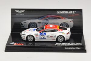 Aston Martin V8 Vantage #72 24 Hours of Nurburgring 2009 Minichamps 1:43 437091372 Métal Moulé