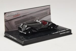 Audi Front 225 Roadster Noir Minichamps 1:43 437019131 Métal Moulé — image 2 sur 5