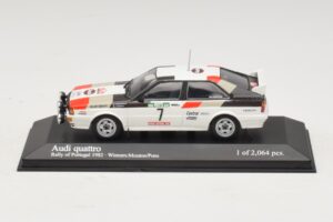Audi Quattro #7 M. Mouton / F. Pons Pikes Peak International Hill Climb 1984 Minichamps 1:43 AUDI014 Métal Moulé