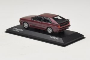 Audi Quattro Marron Métallisé Minichamps 1:43 430019429 Métal Moulé — image 3 sur 4
