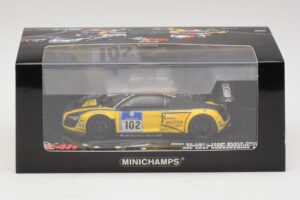 Audi R8 LMS GT3 #102 H-J. Stuck / H. Heyer Black Falcon 24 Hours of Nurburgring 2010 Minichamps 1:43 437101912 Métal Moulé — image 5 sur 5