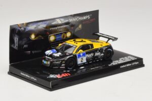 Audi R8 LMS GT3 #2 24 Hours of Nurburgring 2010 Minichamps 1:43 437101902 Métal Moulé — image 2 sur 5