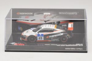 Audi R8 LMS GT3 #49 Krebs / Vogler Hankook 24 Hours of Nurburgring 2010 Minichamps 1:43 437101949 Métal Moulé — image 4 sur 5