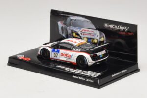 Audi R8 LMS GT3 #97 Phoenix Racing 24 Hours of Nurburgring 2010 Minichamps 1:43 437101997 Métal Moulé — image 3 sur 5