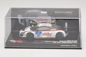Audi R8 LMS GT3 #97 Phoenix Racing 24 Hours of Nurburgring 2010 Minichamps 1:43 437101997 Métal Moulé — image 4 sur 5
