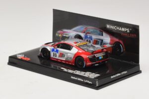 Audi R8 LMS GT3 #99 F. Biela / M. Fassler Phoenix Racing 24 Hours of Nurburgring 2010 Minichamps 1:43 437101999 Métal Moulé — image 3 sur 5