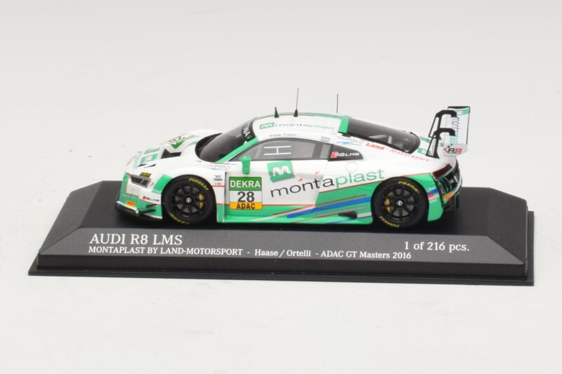 Audi R8 LMS Montaplast By Land-Motorsport #28 C. Haase / S. Ortelli ADAC GT Masters 2016 Minichamps 1:43 Audi R8 LMS Montaplast By Land-Motorsport #28 C. Haase / S. Ortelli ADAC GT Masters 2016 Minichamps 1:43 437161198 Métal Moul