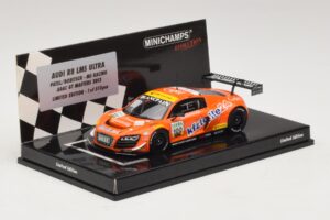 Audi R8 LMS Ultra #100 MS Racing Patel / Dobitsch ADAC GT Masters 2013 Minichamps 1:43 437130100 Métal Moulé — image 2 sur 5