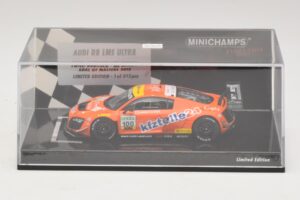 Audi R8 LMS Ultra #100 MS Racing Patel / Dobitsch ADAC GT Masters 2013 Minichamps 1:43 437130100 Métal Moulé — image 4 sur 5