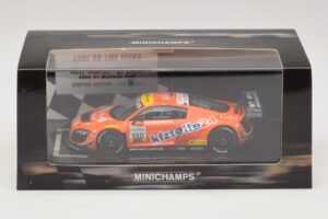 Audi R8 LMS Ultra #100 MS Racing Patel / Dobitsch ADAC GT Masters 2013 Minichamps 1:43 437130100 Métal Moulé — image 5 sur 5