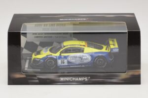 Audi R8 LMS Ultra #16 Busch 24 Hours of Nurburgring 2013 Minichamps 1:43 437130116 Métal Moulé — image 5 sur 5