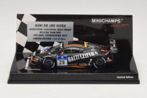 Audi R8 LMS Ultra #29 Team WRT Sandstorm L. Vanthoor 24 Hours of Nurburgring 2013 Minichamps 1:43 437130129 Métal Moulé