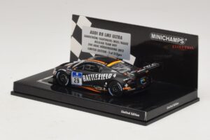Audi R8 LMS Ultra #29 Team WRT Sandstorm L. Vanthoor 24 Hours of Nurburgring 2013 Minichamps 1:43 437130129 Métal Moulé — image 3 sur 5