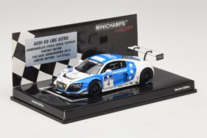 Audi R8 LMS Ultra #4 Phoenix Racing Ammermuller / H-J. Stuck 24 Hours of Nurburgring 2013 Minichamps 1:43 437131304 Métal Mou — image 2 sur 5