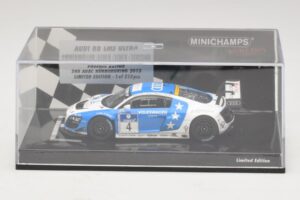 Audi R8 LMS Ultra #4 Phoenix Racing Ammermuller / H-J. Stuck 24 Hours of Nurburgring 2013 Minichamps 1:43 437131304 Métal Mou — image 4 sur 5
