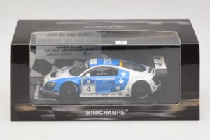 Audi R8 LMS Ultra #4 Phoenix Racing Ammermuller / H-J. Stuck 24 Hours of Nurburgring 2013 Minichamps 1:43 437131304 Métal Mou — image 5 sur 5