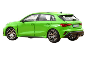 Audi RS3 8Y Sportback Kyalami Green Norev 1:18 188390 Métal Moulé — image 3 sur 3