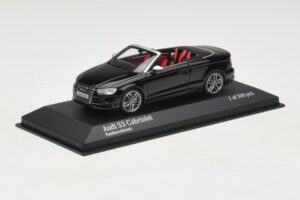 Audi S3 8P Cabriolet Noir Minichamps 1:43 437013030 Métal Moulé — image 2 sur 4
