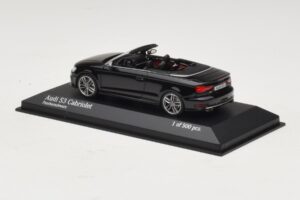 Audi S3 8P Cabriolet Noir Minichamps 1:43 437013030 Métal Moulé — image 3 sur 4