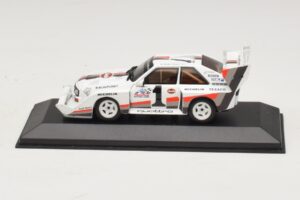 Audi Sport Quattro S1 #1 W. Rohrl Pikes Peak International Hill Climb Winner Record 1987 Minichamps 1:43 410871201 Métal Moul