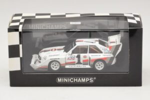 Audi Sport Quattro S1 #1 W. Rohrl Pikes Peak International Hill Climb Winner Record 1987 Minichamps 1:43 410871201 Métal Moul — image 4 sur 4