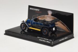 Audi Typ A Phaeton Bleu Minichamps 1:43 437019031 Métal Moulé — image 3 sur 5