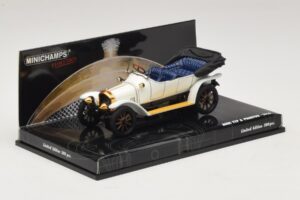 Audi Typ A Phaeton Blanc Bleu Minichamps 1:43 437019032 Métal Moulé — image 2 sur 5