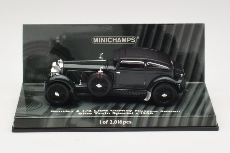 Bentley 6.5 Litre Gurney Nutting Berline Blue Train Special Vert Minichamps 1:43 Bentley 6.5 Litre Gurney Nutting Berline Blue Train Special Vert Minichamps 1:43 436139501 Métal Moulé