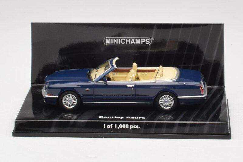 Bentley Azure Bleu Minichamps 1:43 Bentley Azure Bleu Minichamps 1:43 436139931 Métal Moulé