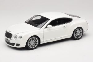 Bentley Continental GT Blanc Boîte De Remplacement Minichamps 1:18 100139621-R1 Métal Moulé