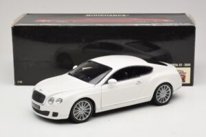 Bentley Continental GT Blanc Boîte De Remplacement Minichamps 1:18 100139621-R1 Métal Moulé — image 8 sur 8