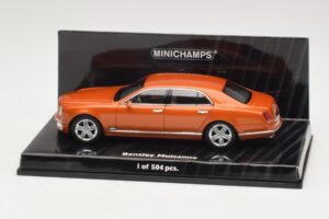 Bentley Mulsanne Orange Métallisé Minichamps 1:43 Bentley Mulsanne Orange Métallisé Minichamps 1:43 436139902 Métal Moulé
